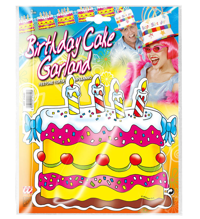 Birthday Cake Garland 3 M