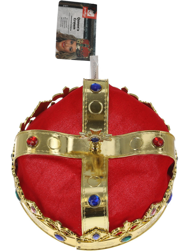 Queen's Crown Red with Inset Jewels