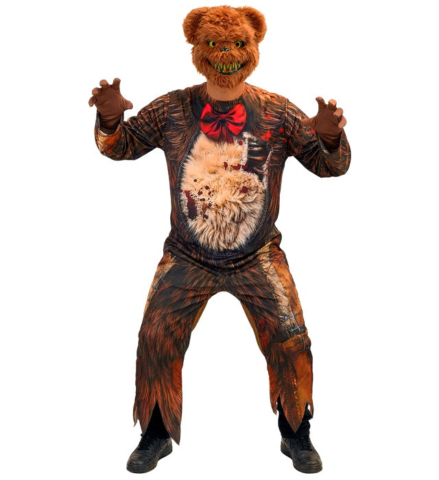 Zombie Bear  Jumpsuit, Mask 