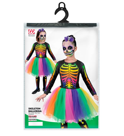 Skelton  Tutu Dress, Skull Bow Headband 