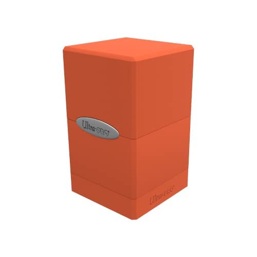 Ultra Pro E-15732 Satin Tower Deck Box-Pumpkin Orange 2