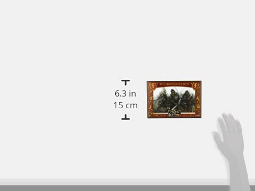 CMON A Song of Ice and Fire Tabletop Miniatures Game The Mountain's Men UNIT BOX - Command a Fearsome Mercenary Unit! Strategy Game for Adults, Ages 14+, 2+ Players, 45-60 Minute Playtime, CMON 3