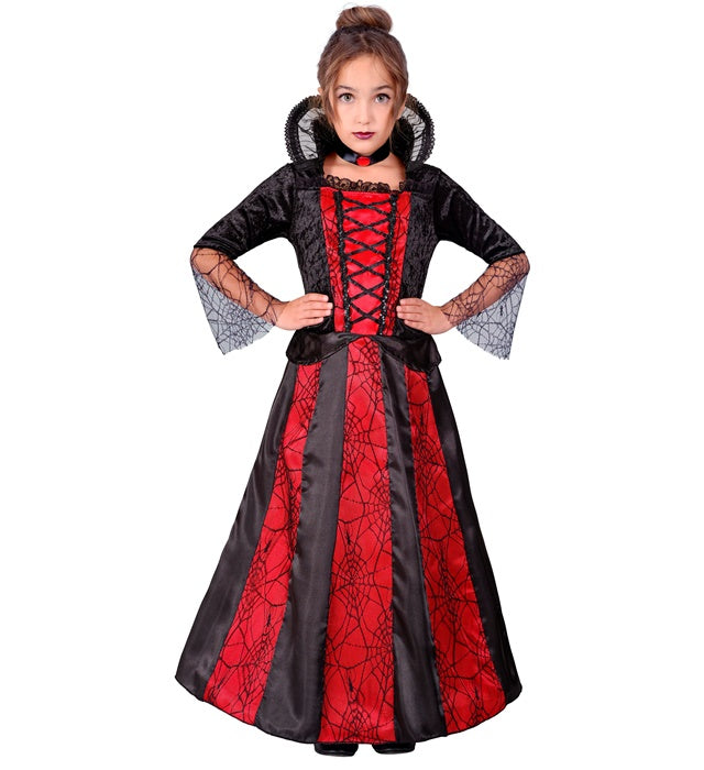 Vampiress  Dress With Wire Hoop, Choker 