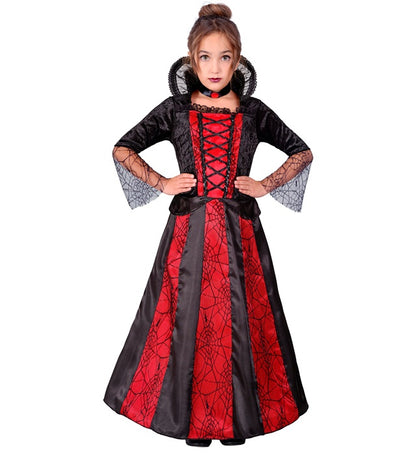 Vampiress  Dress With Wire Hoop, Choker 