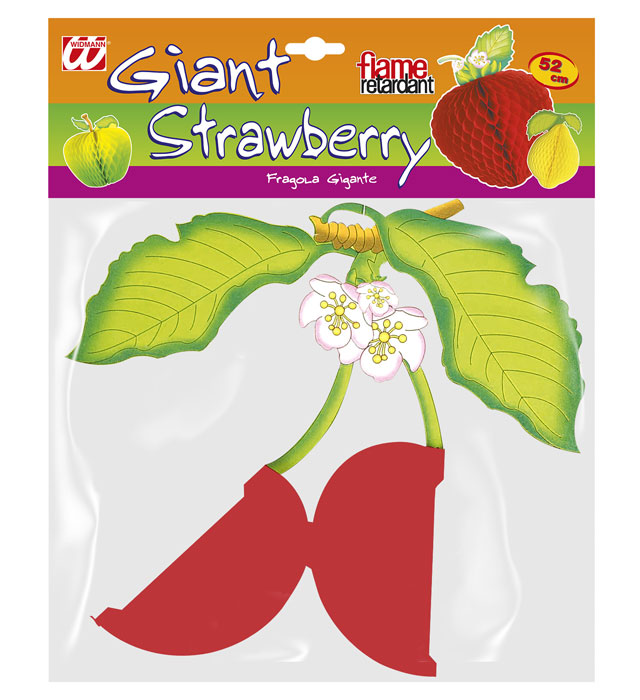 Big Honeycomb Fruit 52 Cm - 6 Styles Ass.