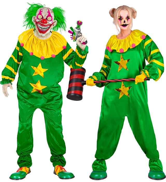 Outer Space Horror Clown  Jumpsuit 