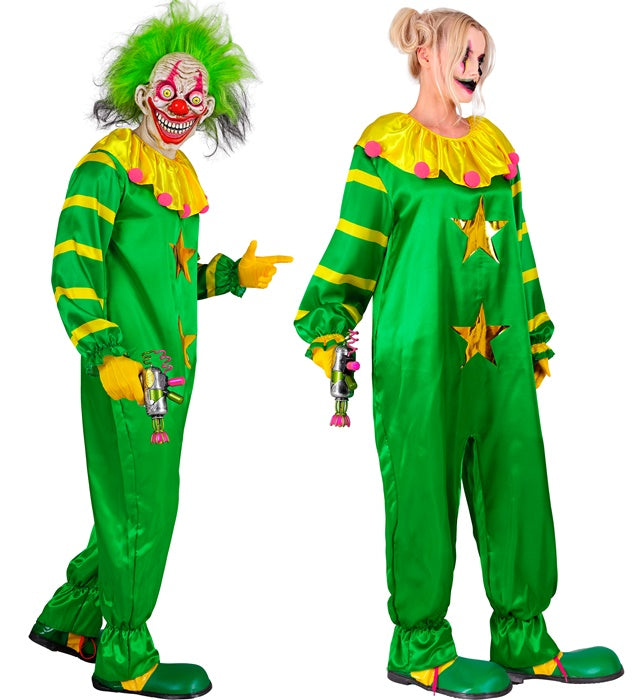 Outer Space Horror Clown  Jumpsuit 