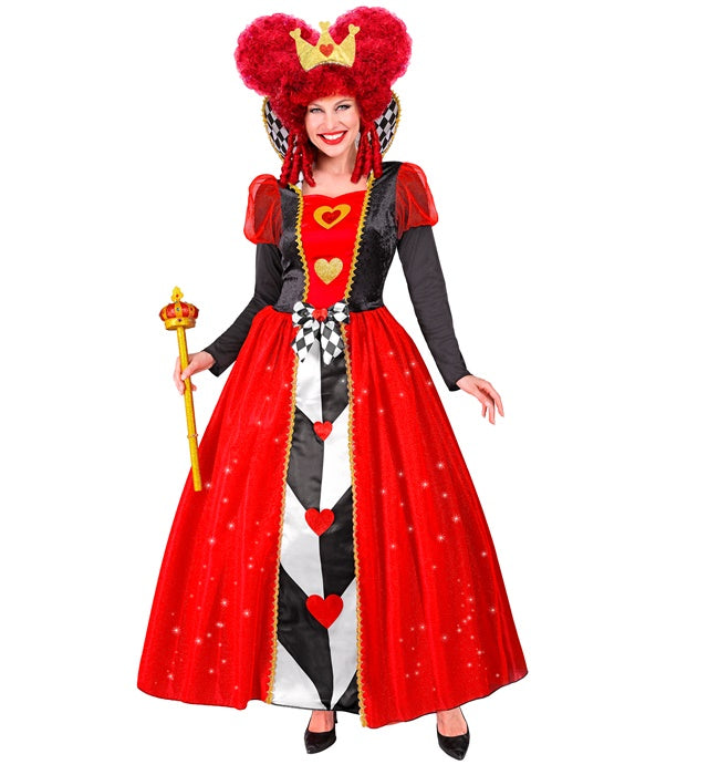 Queen Of Hearts  Dress, Crown 