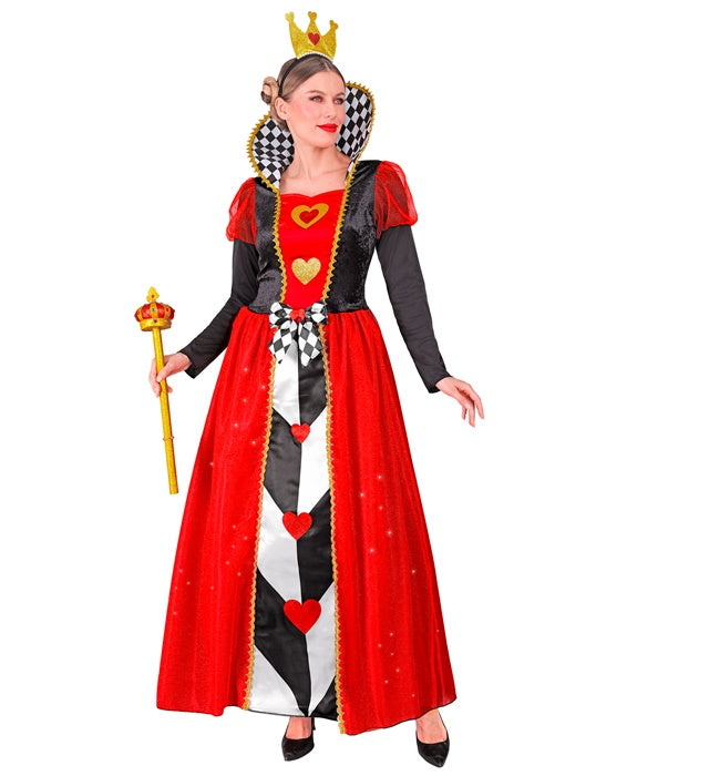Queen Of Hearts  Dress, Crown 