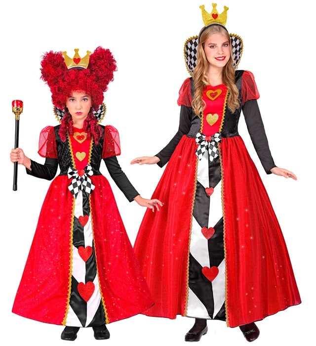 Queen Of Hearts  Dress, Crown 