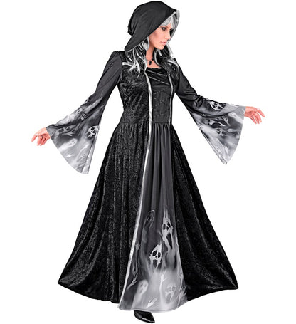 Screaming Souls  Hooded Dress 