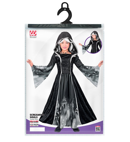 Screaming Souls  Hooded Dress 