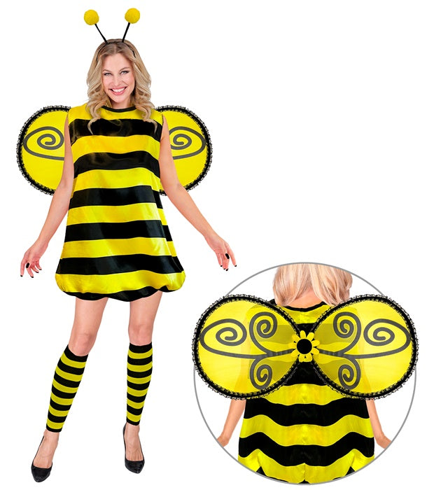 Bee  Dress, Leg Warmers, Wings, Antennas 