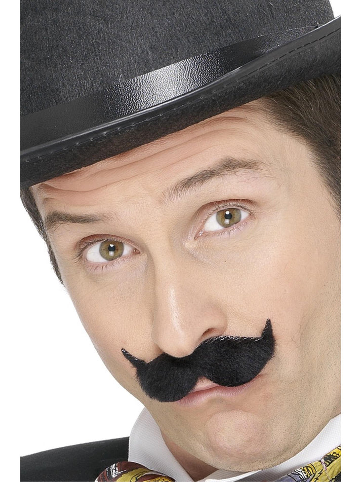 Tales Of Old England Edwardian Tash Black Self Adhesive Adult Costume Accessory 1