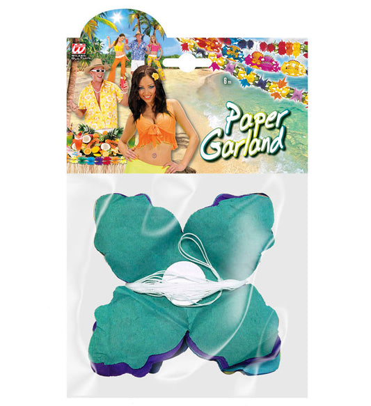 Deluxe Decorated Paper Garland 6 M - 3 Styles Ass.