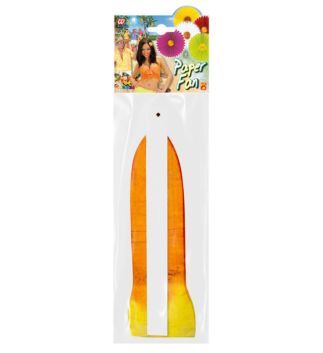 Daisy Paper Fan Ø 50 Cm - 5 Colors Ass.: 3 White, 3 Yellow, 2 Pink,2 Red, 2 Green - Flame Retardant