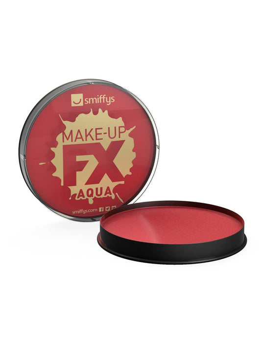 Red Aqua Face and Body Paint 16ml Water Based Make Up 2