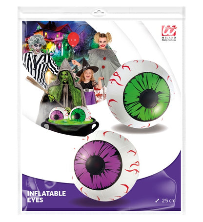 Set Of 2 Inflatable Eyes 25 Cm