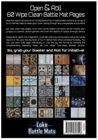 The Big Book of Sci-Fi Battle Mats for Tabletop RPGs 2
