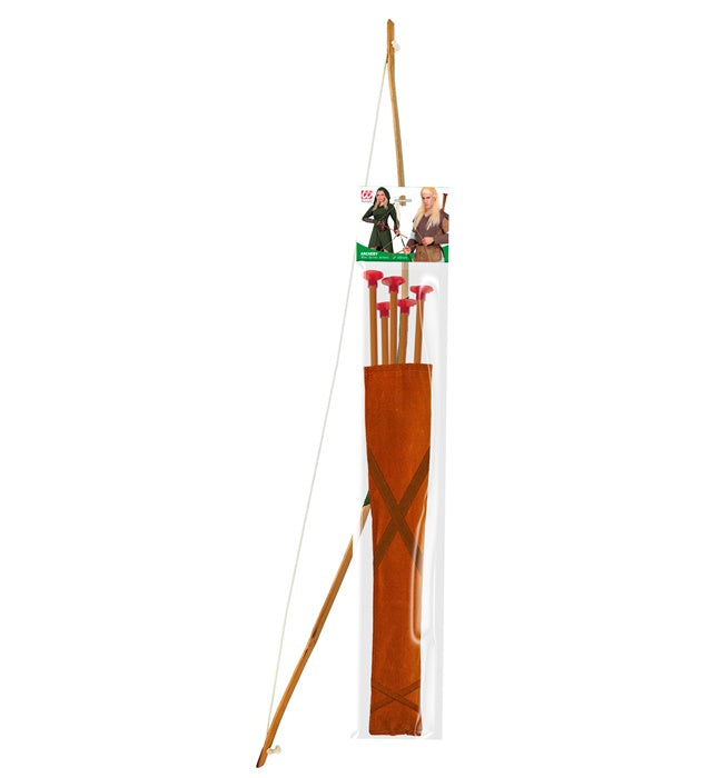 Archery Set 100 Cm  Bow, Quiver, Arrows 