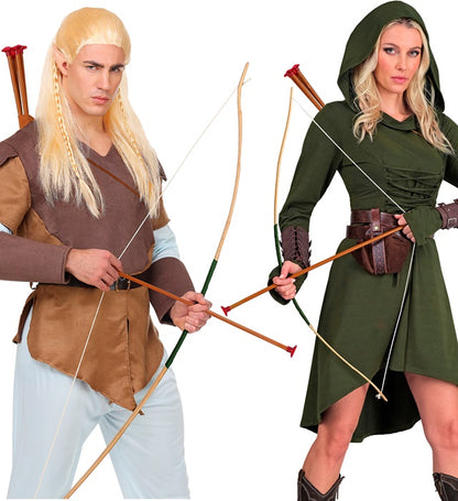 Archery Set 100 Cm  Bow, Quiver, Arrows 