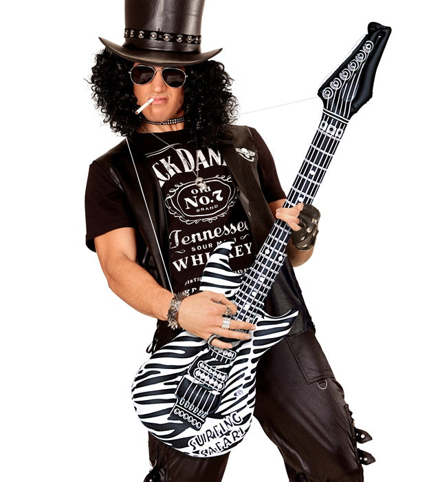 Inflatable Zebra Guitar 105 Cm