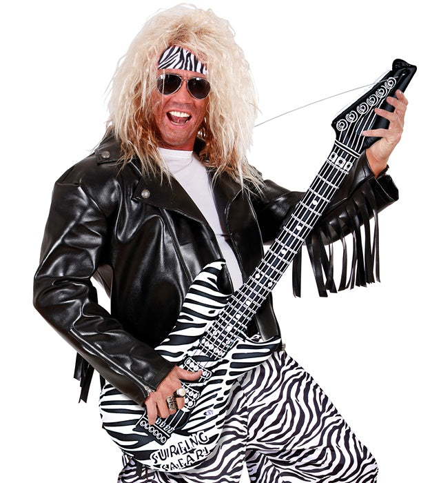 Inflatable Zebra Guitar 105 Cm