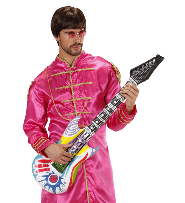 Funky Inflatable Guitar With String For Hanging - 105 Cm