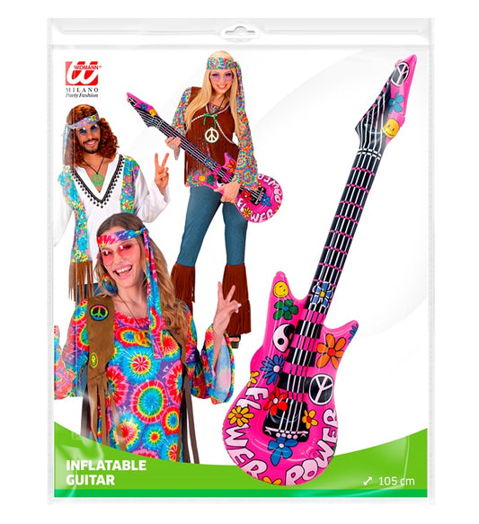 Inflatable Hippie Guitar 105 Cm