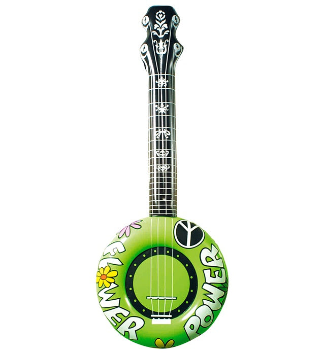 Green Inflatable Banjo 100 Cm