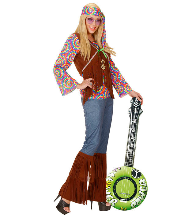 Green Inflatable Banjo 100 Cm