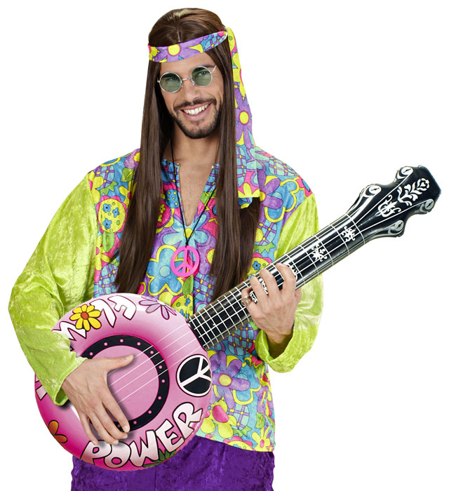 Pink Inflatable Banjo 100 Cm