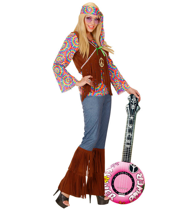 Pink Inflatable Banjo 100 Cm