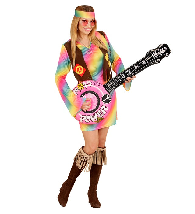 Pink Inflatable Banjo 100 Cm