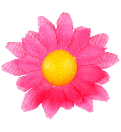 Box Of 20 Fuchsia Decorative Daisy Flowers