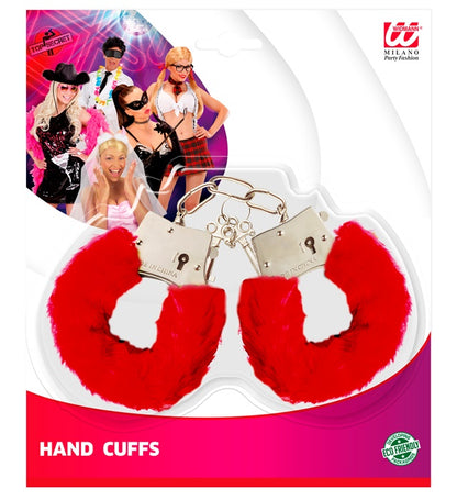 Red Furry Handcuffs