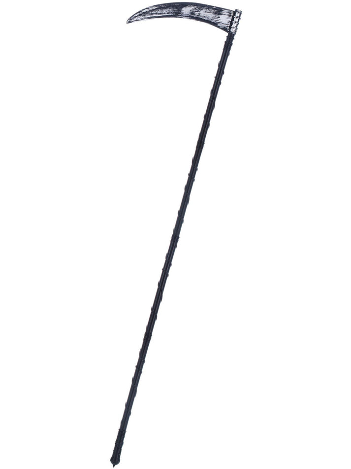 Grim Reaper Scythe Adult Black 138cm 6 Piece Plastic 1