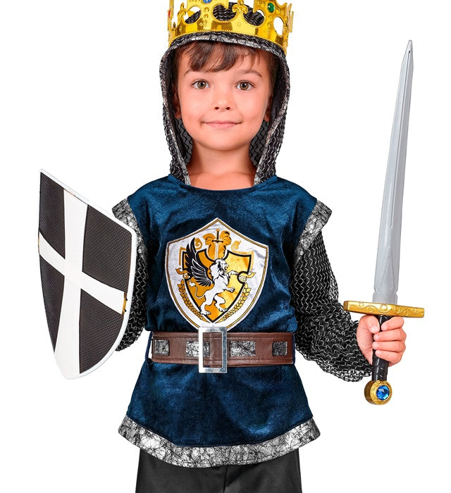 Medieval Knight  Hooded Coat, Belt 