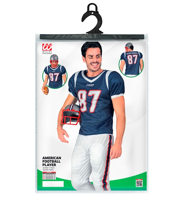 American Football Player  Stuffed T-Shirt, Stuffed Pants 