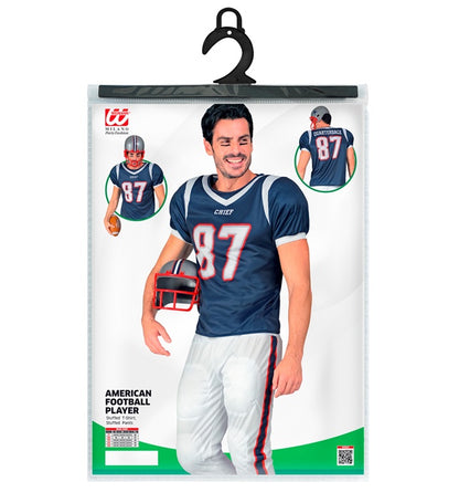 American Football Player  Stuffed T-Shirt, Stuffed Pants 
