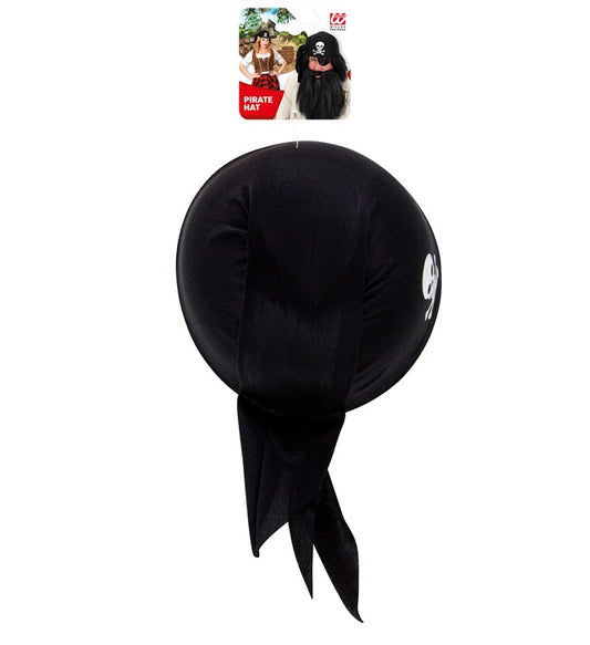 Black Fabric Pirate Hat