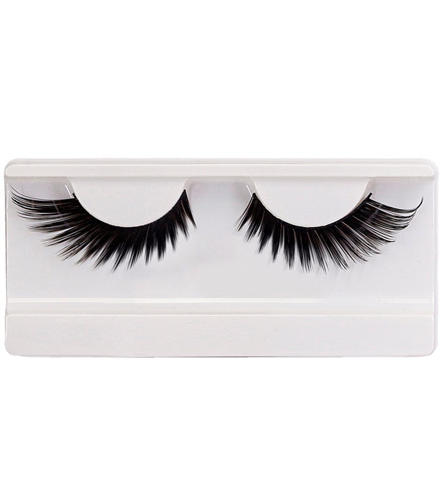Spiked Wings Shape Black Eyelashes With Glue Tube