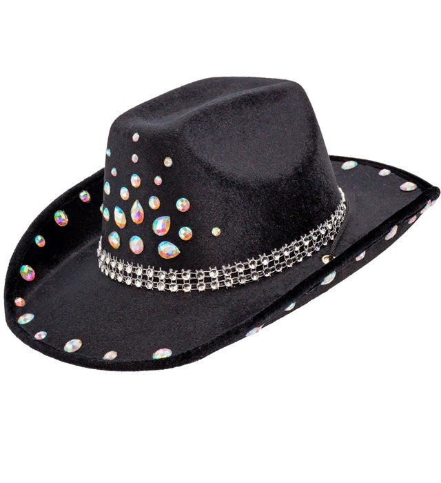 Black Diamonds Cowboy Hat