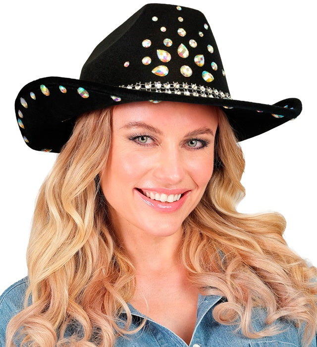 Black Diamonds Cowboy Hat