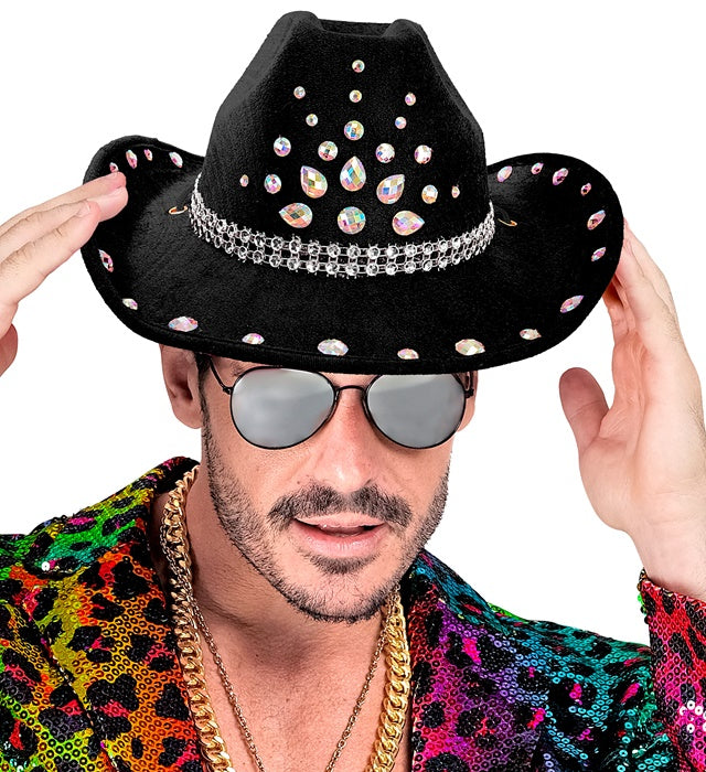 Black Diamonds Cowboy Hat