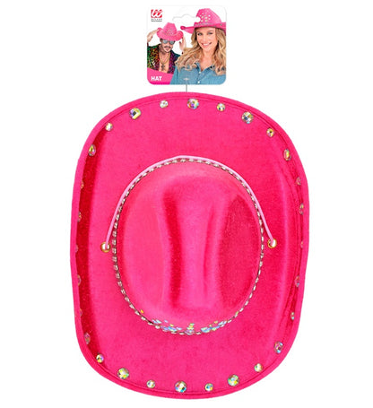 Pink Diamonds Cowboy Hat