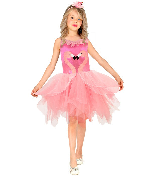 Flamingo  Tutu Dress, Headband 