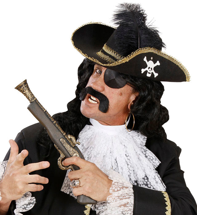 Pirate Hat With Skull & Feather Felt