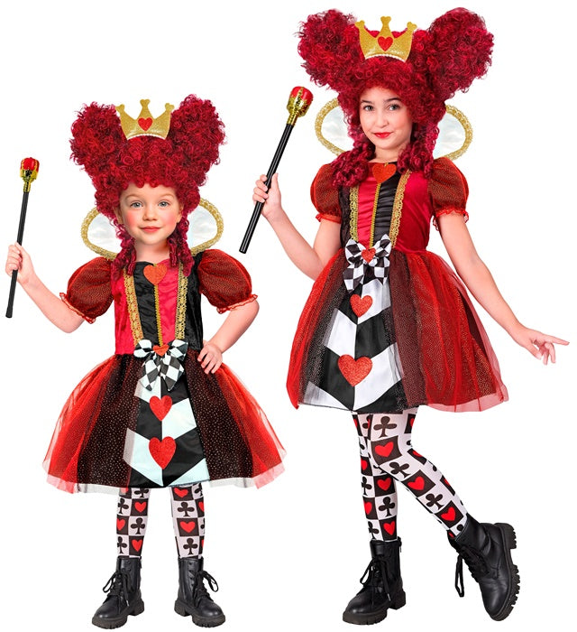 Queen Of Hearts  Dress, Crown 