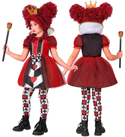 Queen Of Hearts  Dress, Crown 